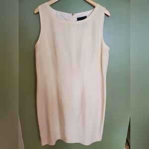 Laura Scott Pale Yellow Dress